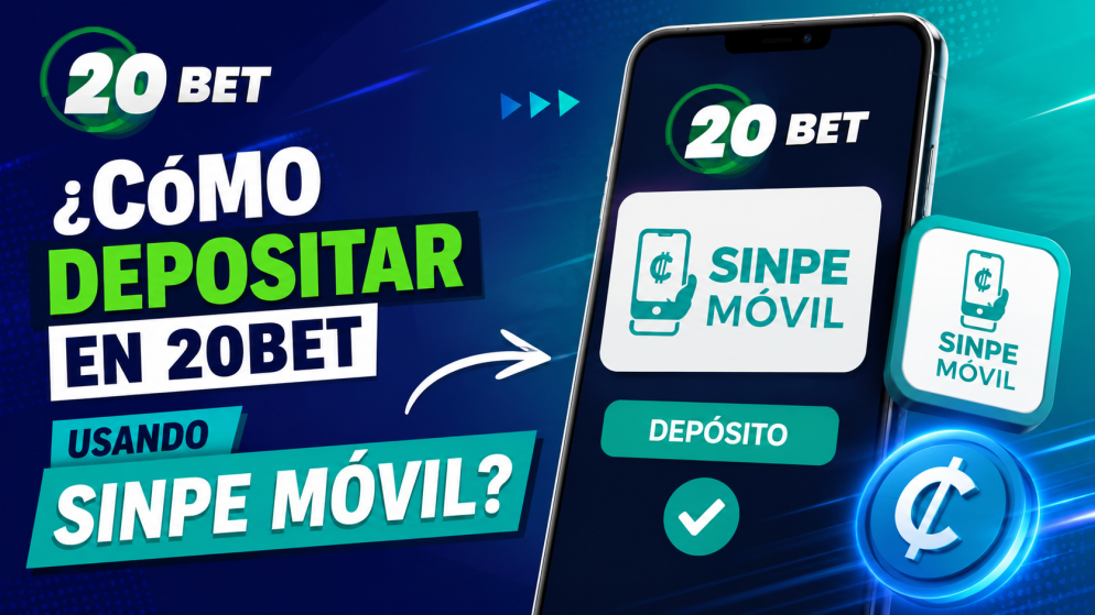 ¿Cómo depositar en 20Bet usando SINPE Móvil?