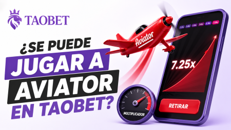 ¿Se puede jugar a Aviator en Taobet?