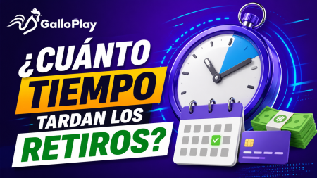 Título en español: ¿Cuánto tiempo tardan los retiros? con reloj y calendario junto a dinero y tarjetas (informativo)